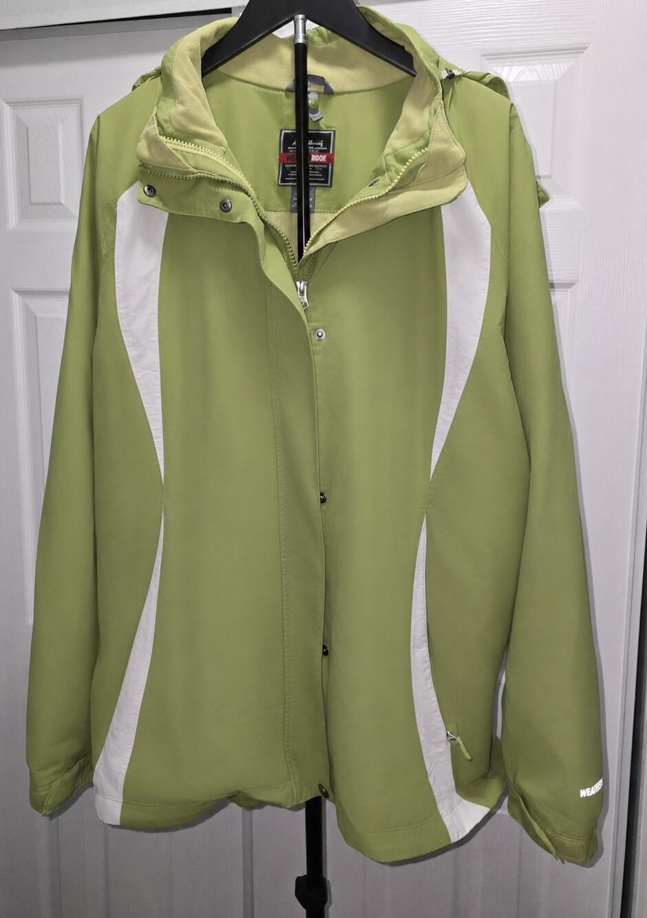Eddie Bauer WeatherEdge Jacket Women's Xl Lime Green Jacket